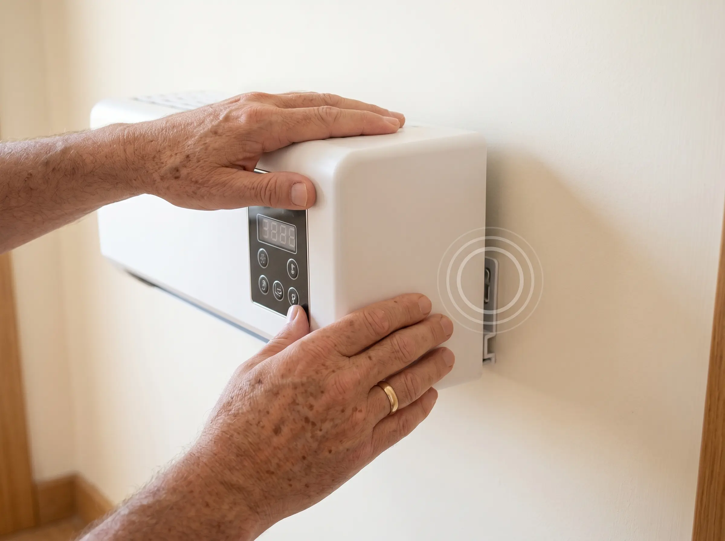 EpiCooler an der Wand befestigen — ohne Bohren, ohne Fachbetrieb